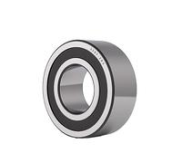 Bimetal Seal Shield Micro deep Groove Bearing 1pcs 5206 30x62x23.8mm Axial Double Row Angular Contact Ball Bearings(5207 35x72x27mm)