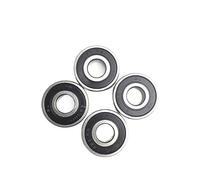 Bimetal Seal Shield Micro deep Groove Bearing 1pcs 6206-2RS 30x62x16mm ABEC-3 Deep Ball Bearings