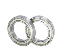 Bimetal Seal Shield Micro deep Groove Bearing 1pcs 6700ZZ 10X15X4mm Ball(6704-ZZ 20X27X4)