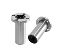 Bimetal Seal Shield Micro deep Groove Bearing 1pcs Extended Round Flange Linear LMF6L LMF8L LMF10L LMF12L LMF16L LMF20L LMF25L(LMF20L 20x32x80)