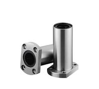 Bimetal Seal Shield Micro deep Groove Bearing 1pcs LMH6LUU LMH8LUU LMH10LUU LMH12LUU LMH16LUU LMH20LUU LMH25LUU LMH30LUU Double-Trimmed Extended Flange Linear(LMH25LUU 25x40x112)