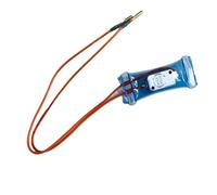 Bimetallic Thermostat Defrost Thermostat 2 Wire Design AC 250V 10A Frost Prevention Versatile Refrigerator Thermostat