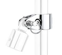 Bimini Mounting Hardware, Bimini Roof Hardware - Hinged Sliding Jaw Clamp,316 Stainless Steel Deck Side Mount, Jaw Clamp with Past