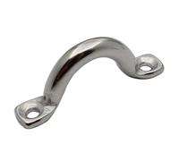 Bimini Pad Eye | Boat Cleat Grab Rail Handles | Stainless Steel Bimini Top Strap Pad Eye Footman's Loop Heavy Duty for Boat, Kayak Tie Downs