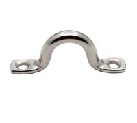 Bimini Pad Eye | Stainless Steel 316 Bimini Pad Eye - Stainless Steel Top Strap Footman's Loop Heavy Duty for Boat, Kayak Tie Downs