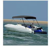 Bimini Top Anthracite 600D Polyester Aluminium 243x244x137 cm Marine 316 SS