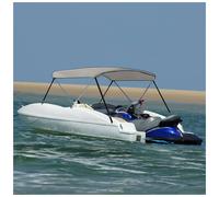 Bimini Top Grey 150x120x110cm 600D Polyester PU Coated Aluminium Frame SS316fit
