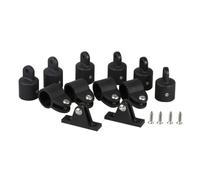 Bimini Top Hardware Set, Boat Fitting Kit, Jaw Slide Cap, Marine Strap | Bimini Top Hardware Fitting Set, Complete Marine Canopy Kit, Secure Deck Fastening, Boat Water Travel, Lake River Safety