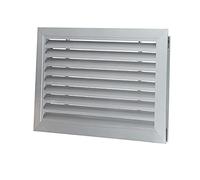 bimiti Door Air Vent Grille 500 x 300mm Door Vent Two Sided Ventilation Cover, Aluminum Wall Vent Door Ventilation Grille Air Vent Covers for Bathroom Side Wall