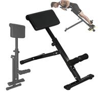 bimiti Roman Chair - Hyperextension Bench for Strength Training Back Extension, Foldable 5 Adjustable Position Home Gym Sit Up Bench for Glute & Ab Workouts, Optional Adjustment Incline & Multi-Functi