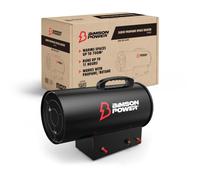 Bimson Power 30kW Propane Gas Heater, 102,000 BTU Portable Space Heater | Adjustable Thermostat 12-30kW Heat Output for Garage, Workshop, Greenhouse, Shed or Outdoor, Spark Ignition, 3 Year Warranty
