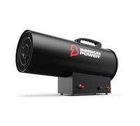 Bimson Power 50kW Propane Space Heater, 170,000 BTU Gas Heater for Industrial Spaces up to 1000m³, Portable Outdoor Warehouse & Garage Heating, Adjustable Thermostat, Low Emissions, 3 Year Warranty