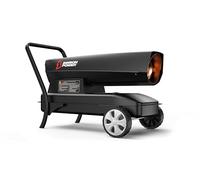 Bimson Power Diesel Space Heater, 215,000 BTU / 63kW Kerosene Heater, Industrial Heaters, Heating Area of 1300m³, Adjustable Thermostat, Large Fuel Tank, Portable, 3 Year Warranty