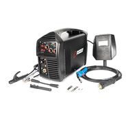 Bimson Power IGBT DC MMA MIG MAG Inverter Welder 160A - 3-in-1 Gas & Gasless MIG Welders 240V Stick Welding Machine with Euro Torch - Portable Workshop Welder for Mild Steel, Stainless & Alloy