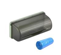 Bin Bag Dispenser for Wall, Wall-Mounted Garbage Bag Container, Garbage Dispenser Roll Holder, Wall Containers for Laundry Room, Trash Bag Storage Organizer, Under Sink Storage, Counter top