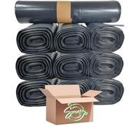 Bin Bags Heavy Duty Black Bin Bags: 200 Pack Bin Bags Thick, Biodegradable & Compostable - 20Pcs Per Roll, Box Of 10 - Sucasa