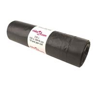 Bin Bags Liners Rubbish Bag with Drawstrings 150 pcs Black 240 L vidaXL