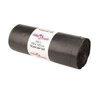 (without drawstrings, 240 L) vidaXL Bin Bags Trash Can Bin Liner Rubbish Bag Office Trash Bag 250 pcs Black