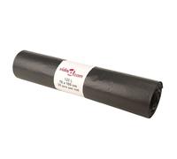Bin Bags Trash Can Liners Rubbish Bag 250 pcs Black 120 L vidaXL
