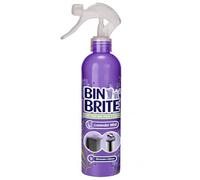 Bin Brite Bin Deodoriser Spray 400ml - Bin Odour Neutraliser for Indoor & Outdoor Bins, Lavender Mist, Cherry Bomb or Bamboo Watermelon, Single 3 Pack or 6 Pack (1, Lavender Mist)