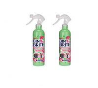 Bin Brite Bin Deodoriser Spray 400ml - Bin Odour Neutraliser for Indoor & Outdoor Bins, Lavender Mist, Cherry Bomb or Bamboo Watermelon, Single 3 Pack or 6 Pack (2, WaterMelon)