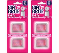 Bin Brite Bin Fresheners - Pack of 4 Berry Blast Scented Discs for Odor-Free Bins…