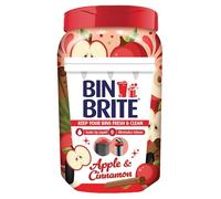 Bin Brite Bin Odour Neutraliser | Keeps Your Bins Fresh & Clean - Soaks Up Liquid, Eliminates Odours (Apple & Cinnamon - 500g)