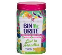 Bin Brite Bin Odour Neutraliser | Keeps Your Bins Fresh & Clean - Soaks Up Liquid, Eliminates Odours (Lost in Paradise - 500g)