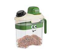 Bin Del Containedor De Recipiente Transparente Del Recipiente Transparente Con Cubierta | Contenedor De Comida Para Perros | Puppy Treats Canista Para La Organización De Cocina De Alimentación De