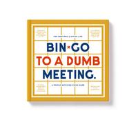 Bin-Go To A Dumb Meeting Bingo Book - Brand New And Sealed