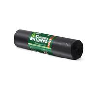 BIN IT 20 Wheelie Bin Liners 360 Litre, Eco-Friendly, Bin Bags, Refuse Sacks, Recycled, Strong & Secure, Tear Resistant, 30 μm, Perfect for XL 360L Wheelie Bins