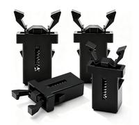 Bin Lid Catch & Clips for Brabantia (4-Pack) - Durable Replacement Clasps for 3-50 Litre Touch Top Bins, Flexible Latch Lock Fixes Lid Not Staying Shut, Compatible with Kitchen Waste Bins, Storage Box