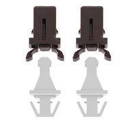 Bin Lid Replacement Striker Pin & Latch Set Compatible with Brabantia Bin | For Broken Lid - Catch Spare Touch Waste Bins 20L, 30L, 40L, 45L, 50/60L (2 Pairs Pack)