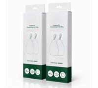 Bin Liners for 15-20L Kitchen Bins 40 Pieces, White / 2