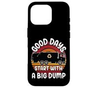 Bin Lorry Funny Big Dump UK Binman Dust Cart Refuse Truck Case for iPhone 16 Pro
