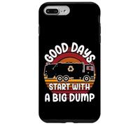Bin Lorry Funny Big Dump UK Binman Dust Cart Refuse Truck Case for iPhone 7 Plus/8 Plus