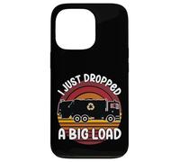 Bin Lorry Funny Big Load UK Bin Man Dust Cart Refuse Truck Case for iPhone 13 Pro