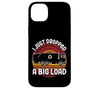 Bin Lorry Funny Big Load UK Bin Man Dust Cart Refuse Truck Case for iPhone 14 Plus