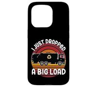 Bin Lorry Funny Big Load UK Bin Man Dust Cart Refuse Truck Case for iPhone 15 Pro