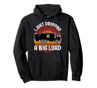 Bin Lorry Funny Big Load UK Bin Man Dust Cart Refuse Truck Pullover Hoodie