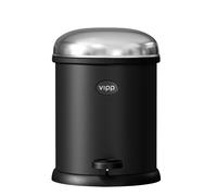 Bin Pedal bin 3L Vipp Black - VIPP12 01204