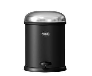 Bin Pedal bin 3L Vipp Black - VIPP12 01204