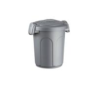 Bin with Lid Speedy 8 Liters Silver70250 Gray Stefanplast