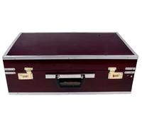 BINA No. 17 DX Portable Harmonium, Double Reeds, 3.5 Octaves, 9 Stops, Multifold Bellows, with Carry Bag