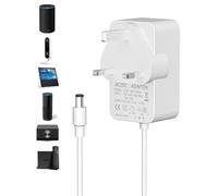 Binamao 21W Power Charger Adapter for Alexa Echo 1st Gen, Echo 2nd Gen, Echo Show 1st Gen, Echo Plus 1st Gen, Echo Look, Echo Link, Fire TV 2nd Gen, 15V/1.4A 1.5m Plug Power Cord Charger - White