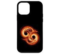Binary Black Hole Merger Space Physics Concept Case for iPhone 12 mini
