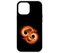 Binary Black Hole Merger Space Physics Concept Case for iPhone 12 Pro Max