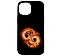 Binary Black Hole Merger Space Physics Concept Case for iPhone 15