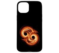 Binary Black Hole Merger Space Physics Concept Case for iPhone 15 Plus