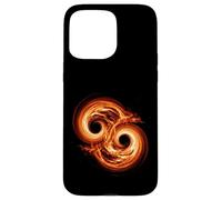 Binary Black Hole Merger Space Physics Concept Case for iPhone 15 Pro Max